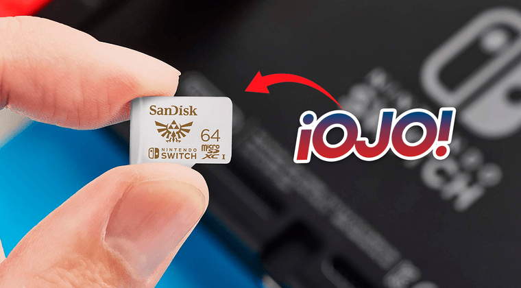 Imagen de Mucho cuidado si compras estas tarjetas microSD para tu Nintendo Switch, pueden borrar tus partidas
