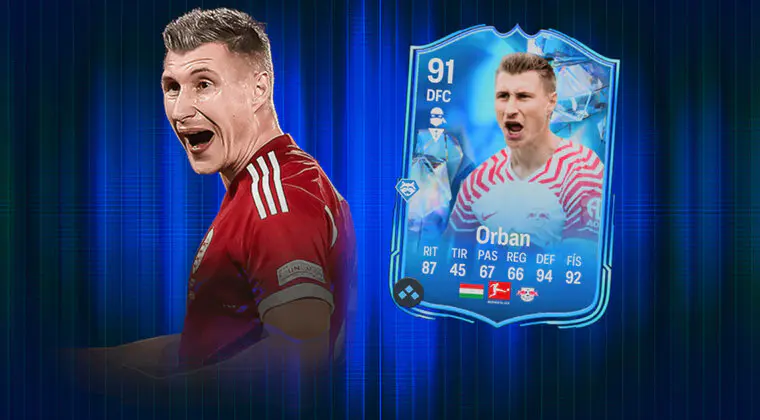 Imagen de EA Sports FC 24: tras la última doble mejora, Orban Fantasy FC es un central impresionante