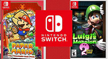 Imagen de Revelan el peso de los archivos de Paper Mario: La Puerta Milenaria y Luigi's Mansion 2 HD