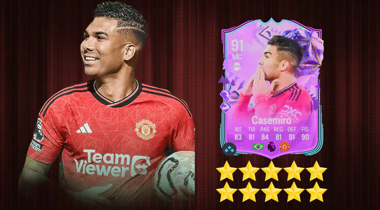Imagen de EA Sports FC 24: review de Casemiro Ultimate Birthday. ¿Un MCD de lujo?