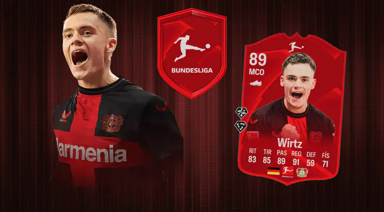 Imagen de EA Sports FC 24: ¿Merece la pena el tercer POTM de la Bundesliga de Wirtz? (Carta SBC)