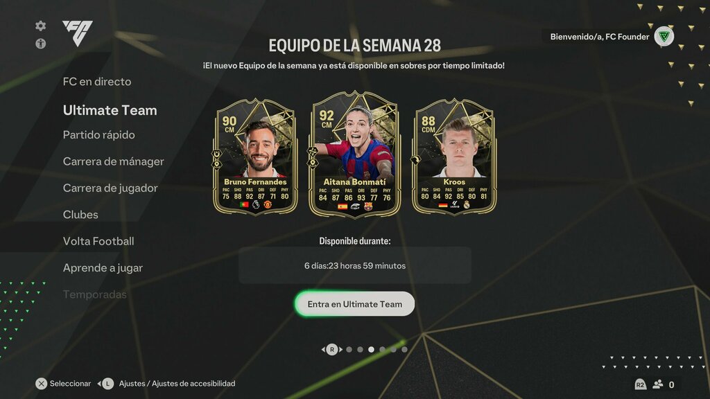 portada totw 28 de ea sports fc 24