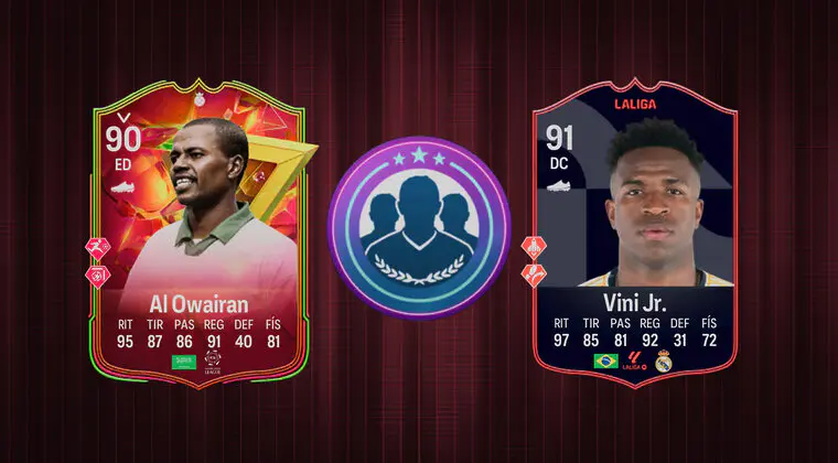 Imagen de EA Sports FC 24: ¿Merecen la pena los SBCs de Vinícius POTM y Al Owairan Héroe del GOLAZO 90?