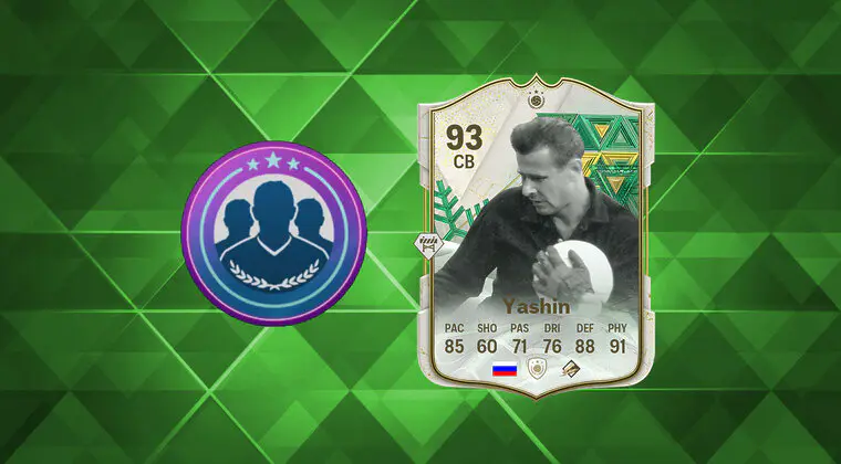 Imagen de EA Sports FC 24: Yashin Icono Winter Wildcards protagoniza uno de los nuevos SBCs