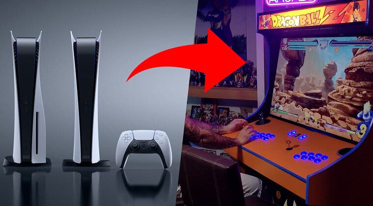 Imagen de Crean una PS5 que es máquina arcade totalmente funcional y perfecta para juegos de lucha