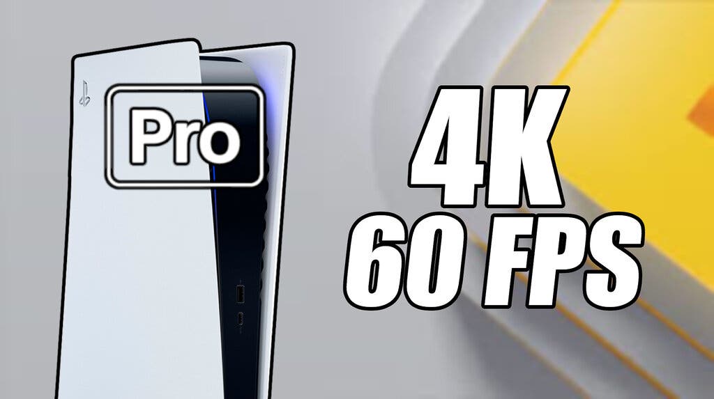 Una imagen de PS5 indicando que el modelo Pro podría ir a 4K y 60 FPS