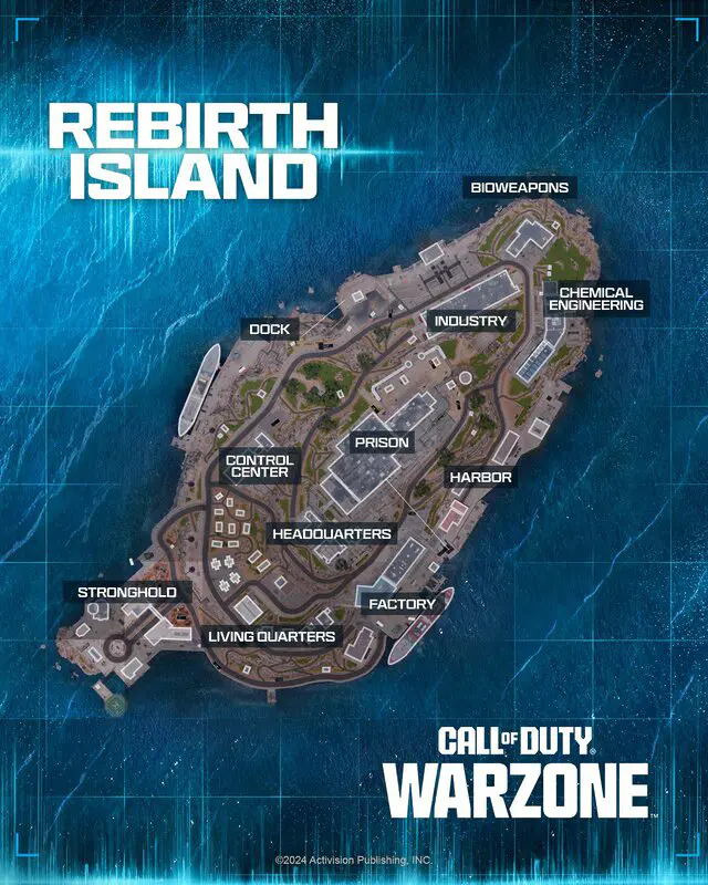 Así es Rebirth Island en Warzone