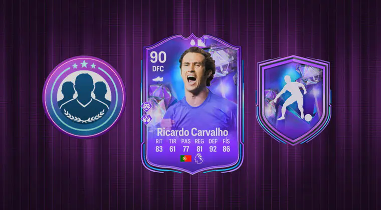 Imagen de EA Sports FC 24: ¿Merece la pena Ricardo Carvalho Héroe del Fantasy FC? (Jugador SBC)