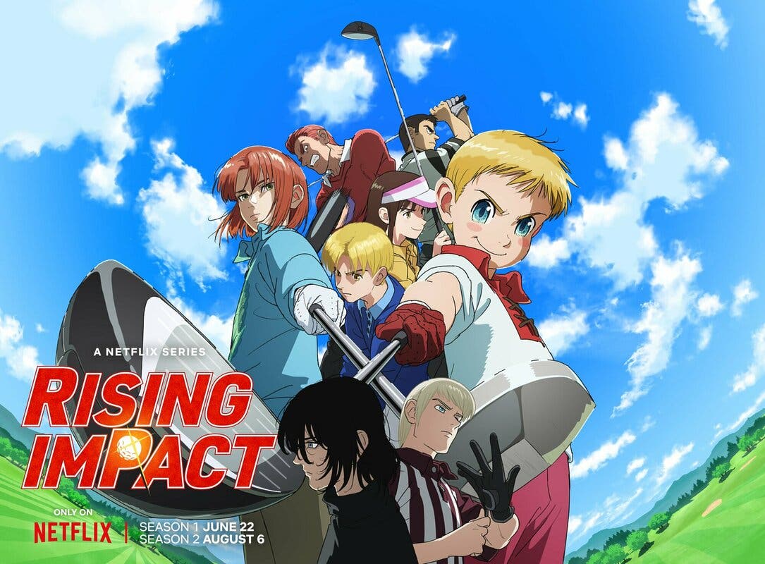 Rising Impact Academia de Golf anime