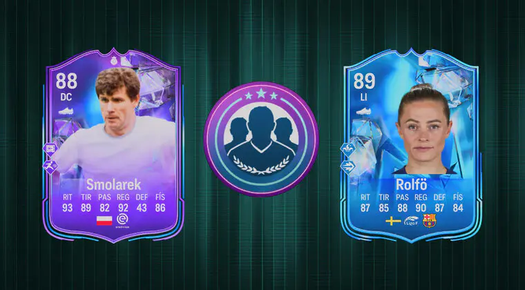 Imagen de EA Sports FC 24: ¿Merecen la pena los Fantasy FC de Rolfö y Smolarek Héroe? (Jugador SBC)