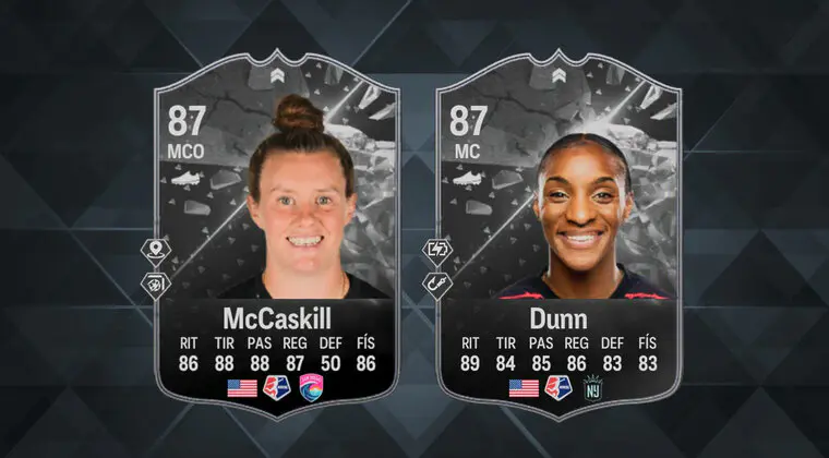 Imagen de EA Sports FC 24: ¿Merecen la pena Dunn y McCaskill Showdown? (Jugadoras SBC)