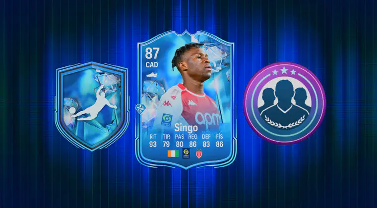 Imagen de EA Sports FC 24: ¿Merece la pena Wilfried Singo Fantasy FC? (Jugador SBC)