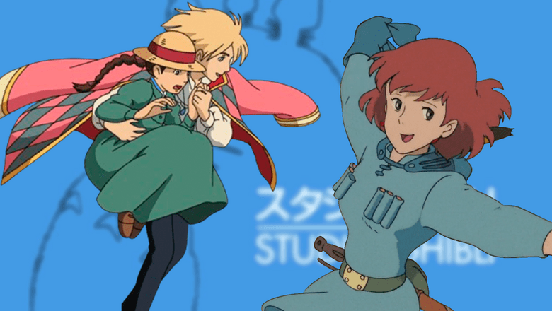 Studio Ghibli El castillo ambulante Nausicaa del Valle del Viento