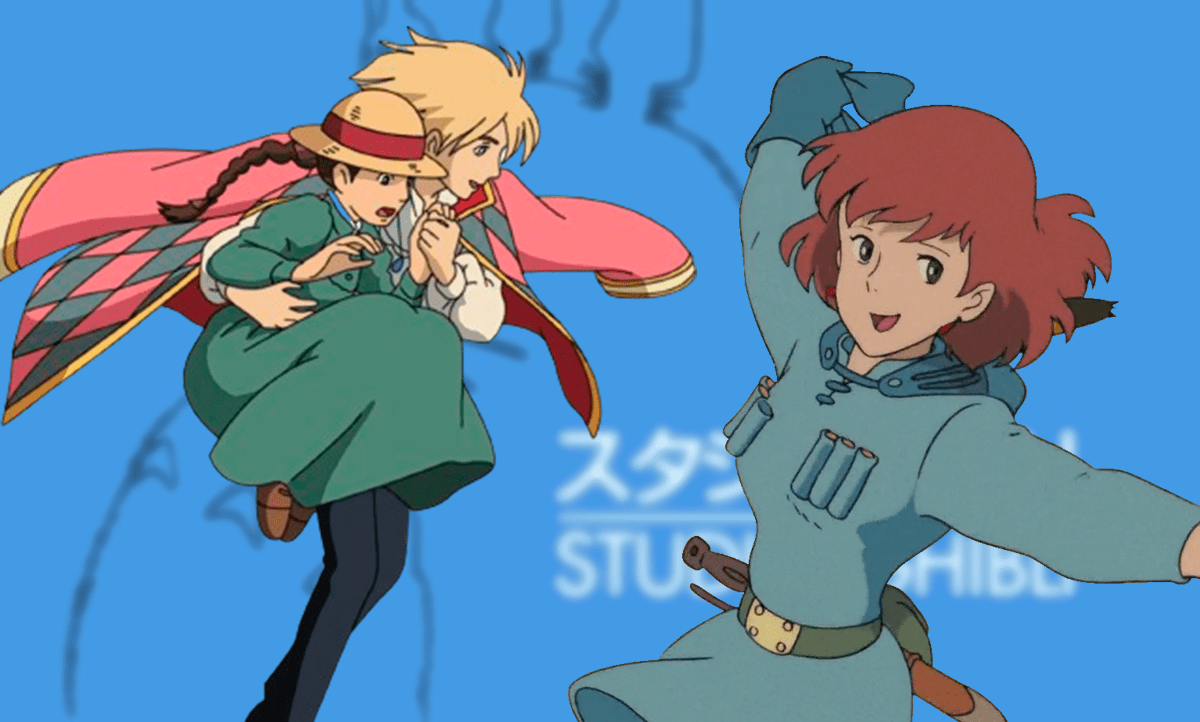 Studio Ghibli El castillo ambulante Nausicaa del Valle del Viento