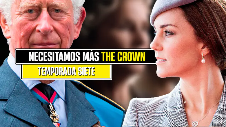 temporada 7 de the crown con kate middleton y carlos iii