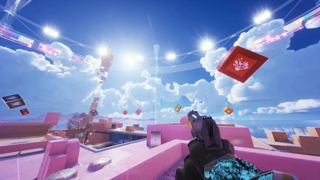 Así se ve el cielo en el nuevo mapa hackeado de THE FINALS