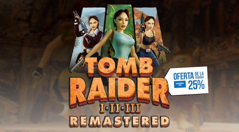 Imagen de Revive la trilogía clásica de Tomb Raider Remasterizada gracias a la 'Oferta de la Semana' de PS Store