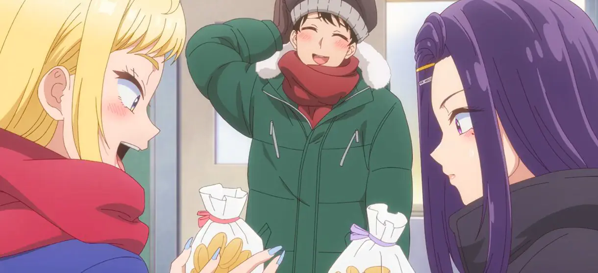 Anime representando el White Day