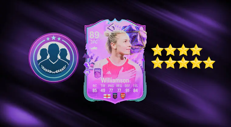 Imagen de EA Sports FC 24: ¿Merece la pena Leah Williamson Ultimate Birthday? (Carta SBC)