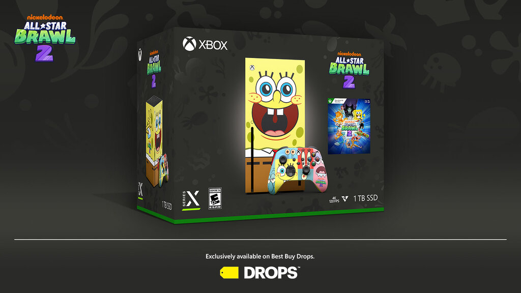 Microsoft anuncia una Xbox Series X temática de Bob Esponja y vas a