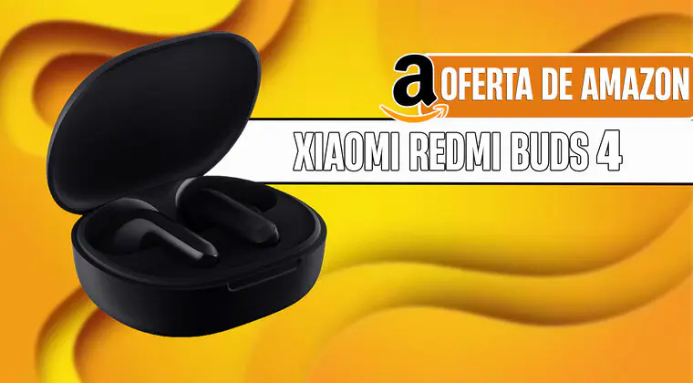 Imagen de Xiaomi Redmi Buds 4 en su precio más bajo por 17,99 euros