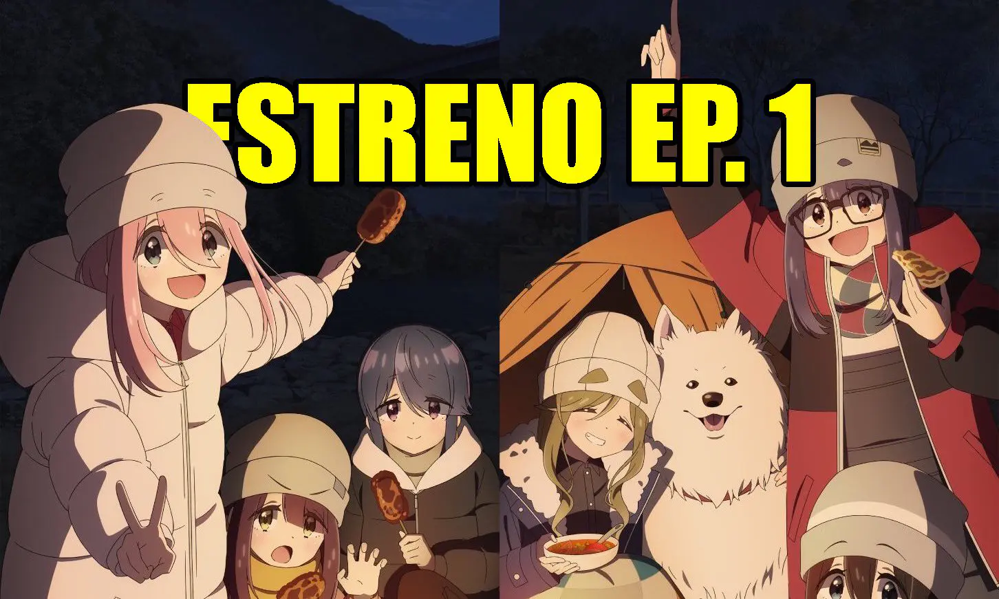 Yuru Camp horario