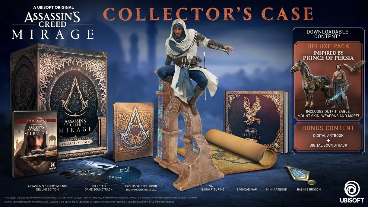 EDICIÓN COLECCIONISTA ASSASSIN'S CREED MIRAGE