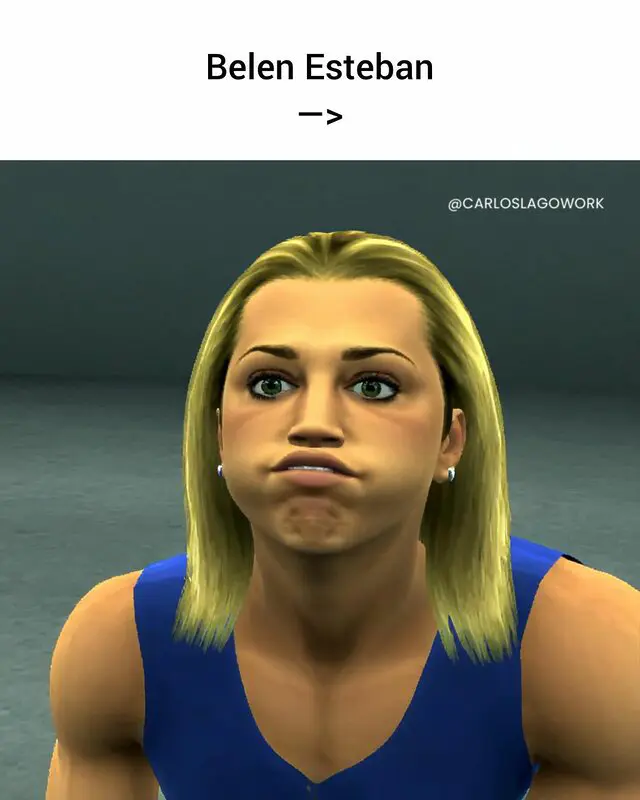 Recrean a varios famosos de España como personajes de PS2