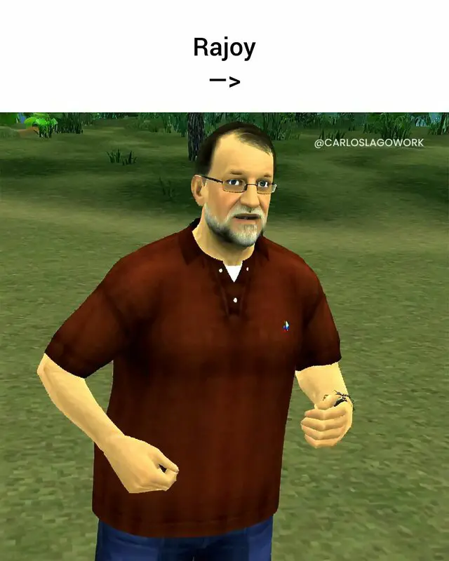 Recrean a varios famosos de España como personajes de PS2
