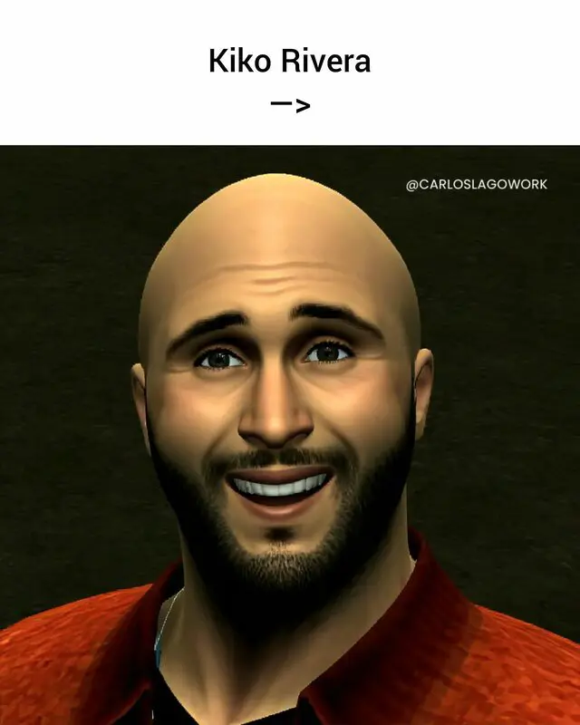 Recrean a varios famosos de España como personajes de PS2