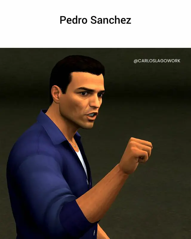 Recrean a varios famosos de España como personajes de PS2