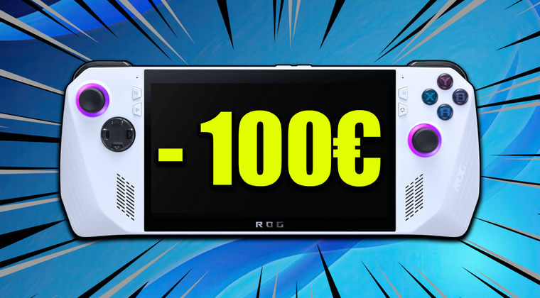 Imagen de ASUS ROG Ally, una de las consolas portátiles más populares, tiene un descuento de 100 €
