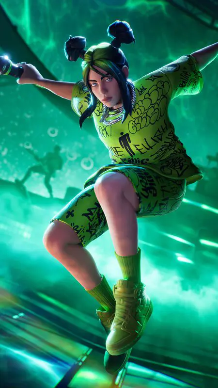 Así será Billie Eilish en Fortnite