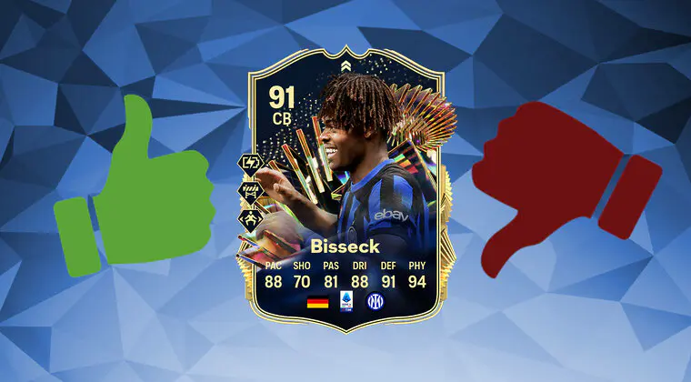 Imagen de EA Sports FC 24: review de Bisseck TOTS Live. ¿Tan bueno como para pagar lo que cuesta?