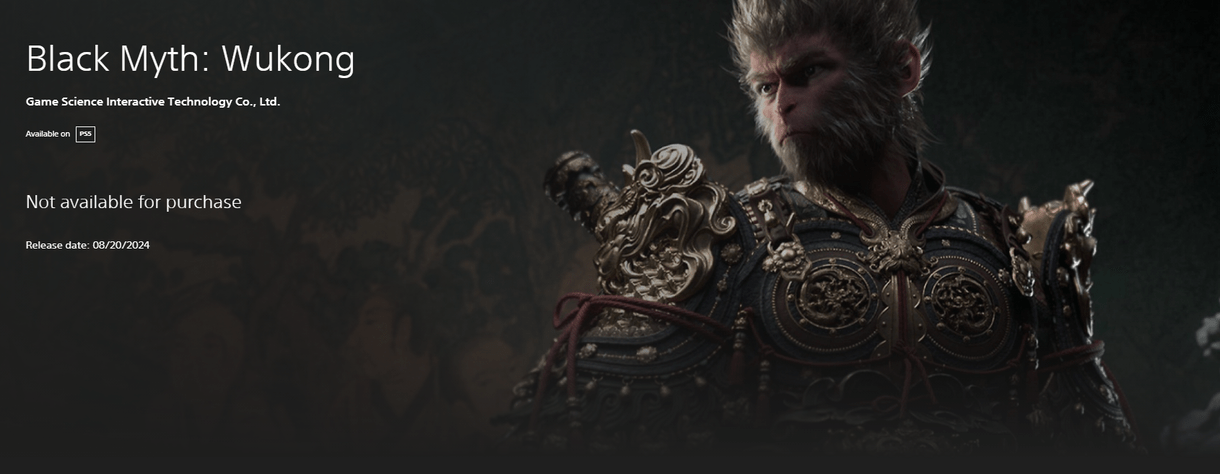 BLACK MYTH WUKONG PLAYSTATION