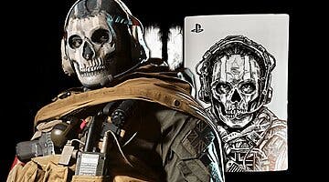 Imagen de Esta PS5 de Call of Duty personalizada con la cara de 'Ghost' es lo mejor que verás el día de hoy