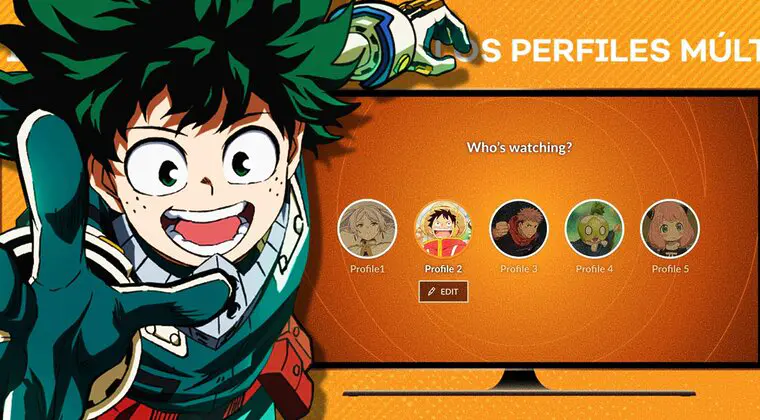 Imagen de Es oficial: Los perfiles múltiples llegan hoy mismo a Crunchyroll