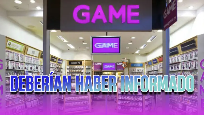 Deberían haber informado GAME