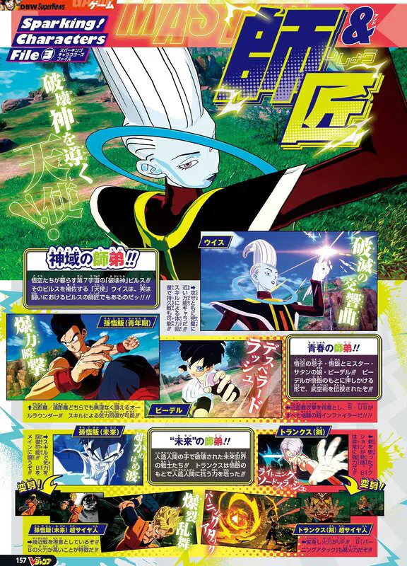 Dragon Ball: Sparking! ZERO confirma 7 nuevos personajes