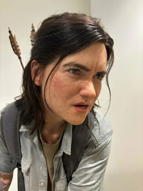 Figura de Ellie en las oficinas de Naughty Dog