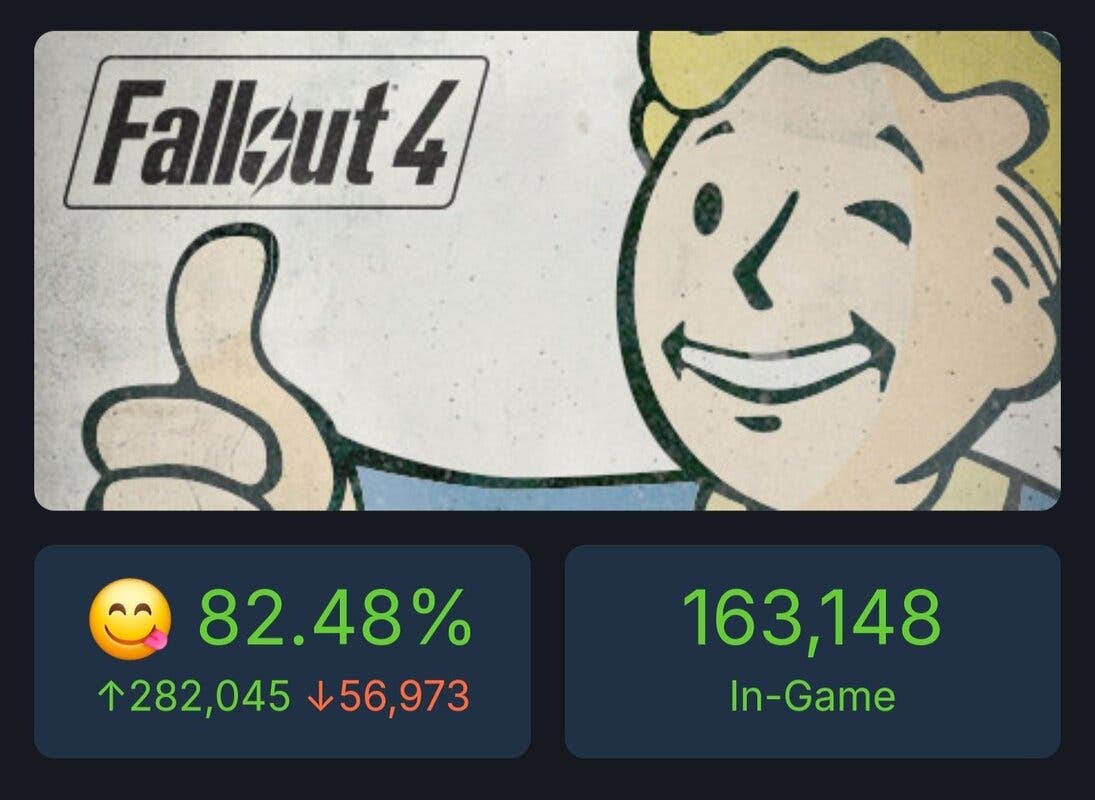 Fallout 4 vuelve a petarlo en Steam