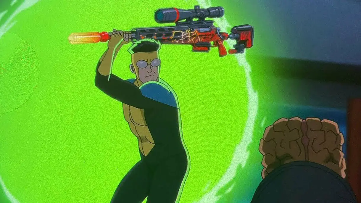 Fortnite hizo un cameo en la serie de Invencible