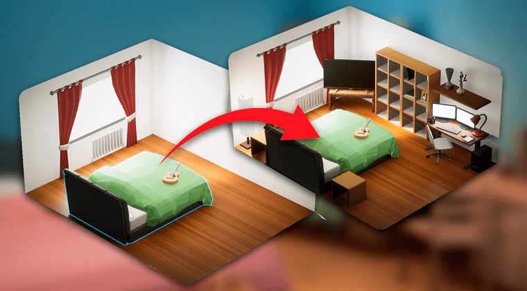 Imagen de Así es Furnish Master, el satisfactorio juego de ordenar tu casa que lo está petando en las redes
