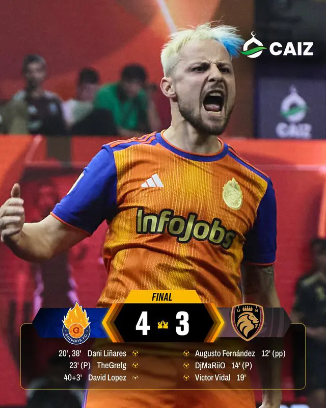 saiyans fc vs ultimate móstoles nuevo campeón de la kings league