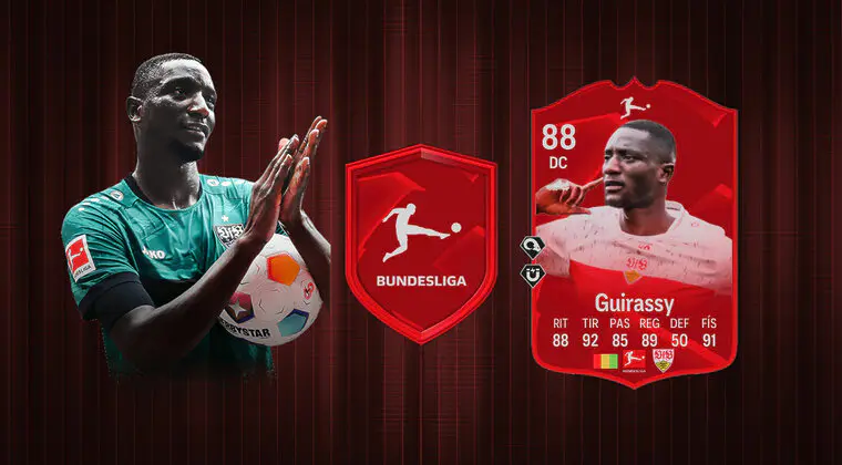 Imagen de EA Sports FC 24: ¿Merece la pena el segundo POTM de la Bundesliga de Guirassy? (Carta SBC)
