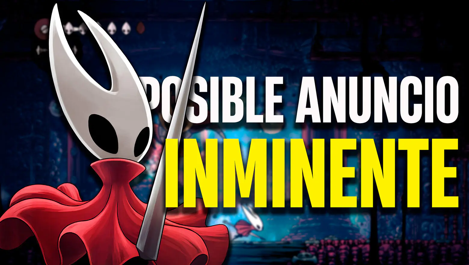 Hollow Knight: Silksong podría anunciar su fecha de lanzamiento muy pronto
