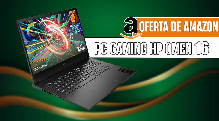 Imagen de Portátil gaming HP Omen 16 con más de 400 euros de descuento