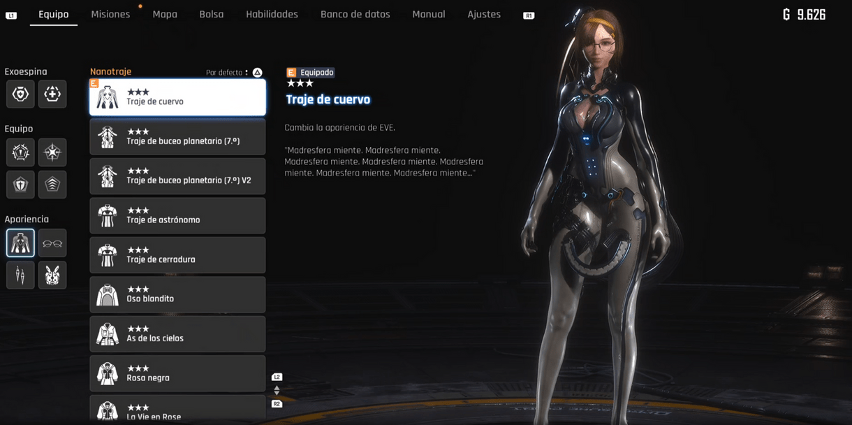 Stellar Blade - Trajes - Areajugones