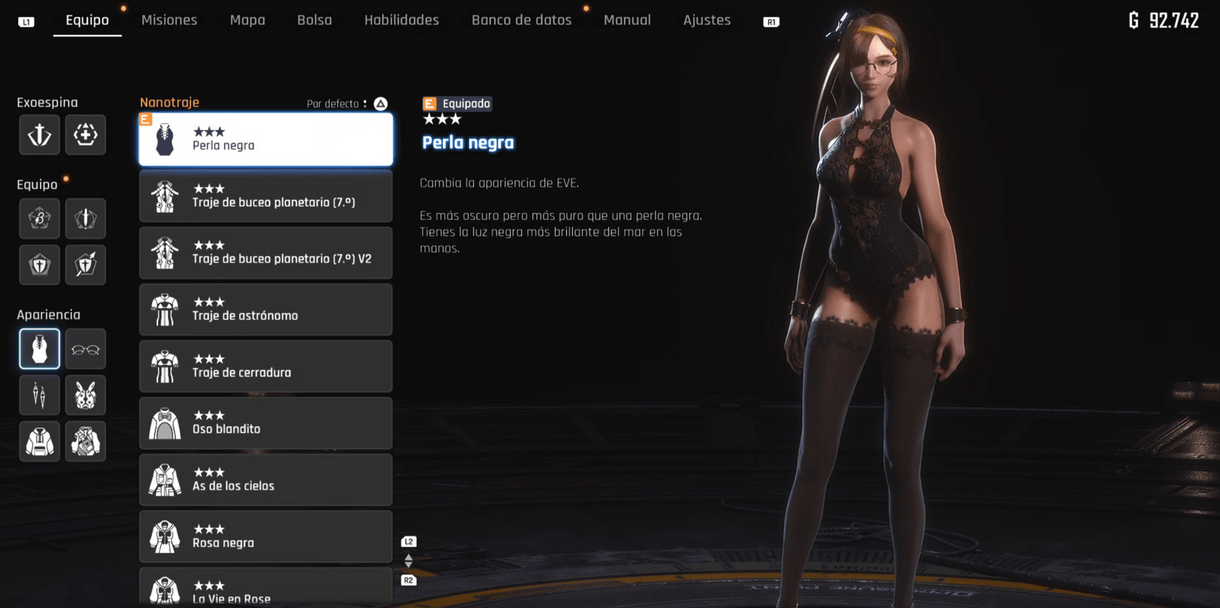 Stellar Blade - Trajes - Areajugones