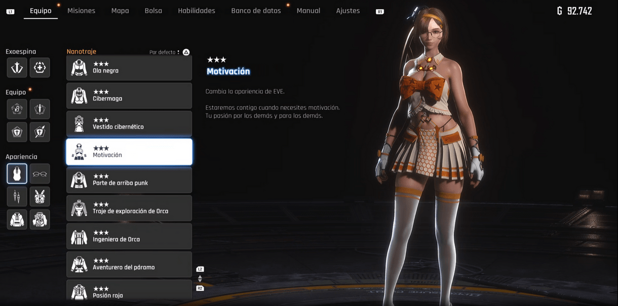 Stellar Blade - Trajes - Areajugones